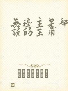 无边主是哪部小说的主角封面