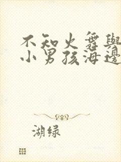 不知火舞与三个小男孩海边封面