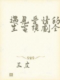 遇见爱情的利先生电视剧全集剧