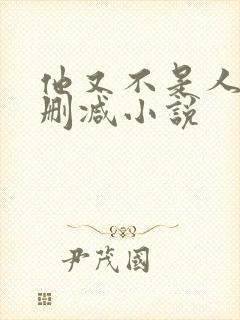 他又不是人了无删减小说封面