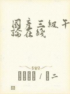 国产三级午夜理论在线