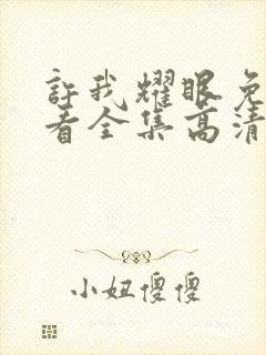 许我耀眼免费观看全集高清