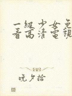 一级少女免费观看高清电视剧韩剧在线封面