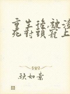 重生后,被渣男死对头宠上天小说斗