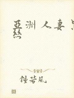 亚洲 人妻 黑丝封面