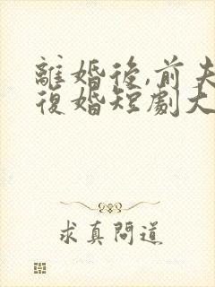 离婚后,前夫求复婚短剧大结局