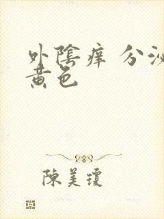 外阴痒 分泌物黄色