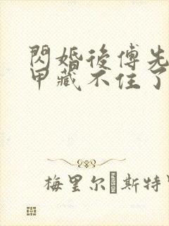 闪婚后傅先生马甲藏不住了在线阅读小说