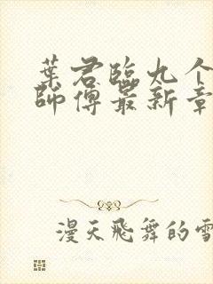 叶君临九个无敌师傅最新章节封面