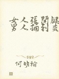 女人张开腿 让男人捅到爽