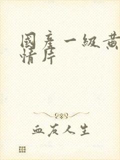 国产一级黄色激情片