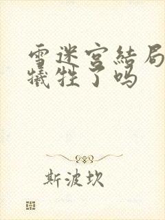 雪迷宫结局小光牺牲了吗封面