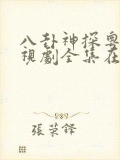 八卦神探粤语电视剧全集在线观看封面