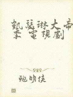 凯瑟琳大帝第二季 电视剧封面