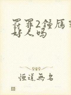 罚罪2钟雁宁是好人吗封面