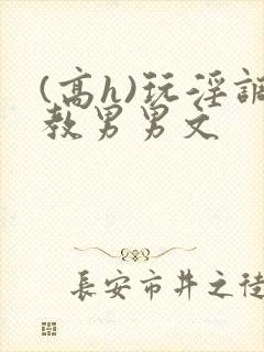 (高h)玩淫调教男男文