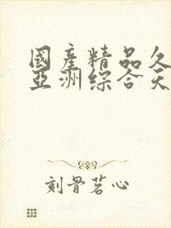 国产精品久久久亚洲综合天堂