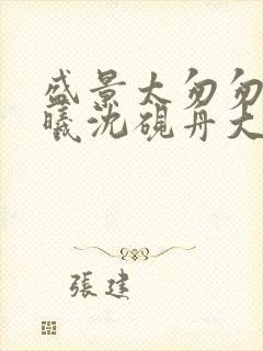 盛景太匆匆宁若曦沈砚舟大结局哪里看