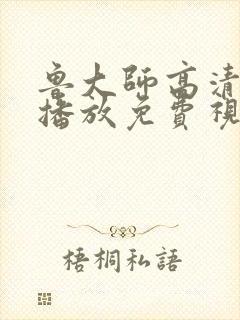 鲁大师高清在线播放免费视频