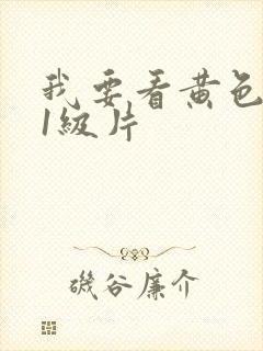 我要看黄色录像1级片