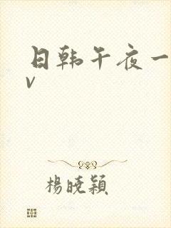 日韩午夜一级av