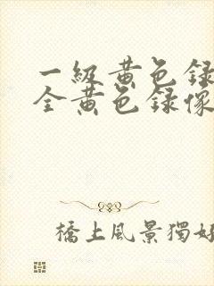 一级黄色录像片全黄色录像封面