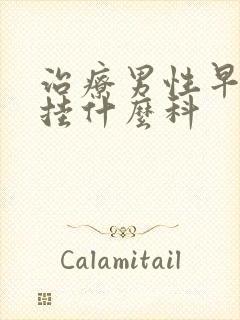 治疗男性早些泄挂什么科