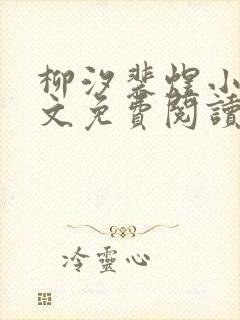 柳汐裴煜小说全文免费阅读