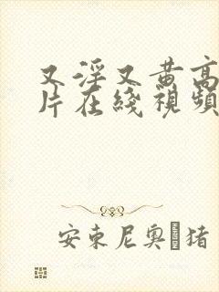 又淫又黄高清毛片在线视频