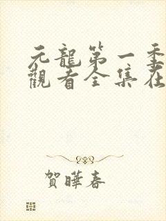 元龙第一季免费观看全集在线播放封面
