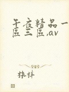 午夜精品一区二区三区,av