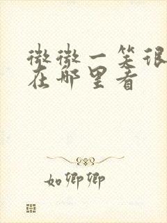 微微一笑很倾城在哪里看