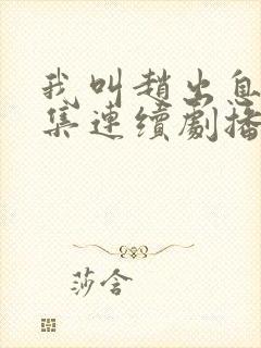 我叫赵出息30集连续剧播放