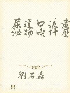 尿道口流黄色分泌物吃什么药