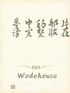 梦中的那片海高清完整版在线观看