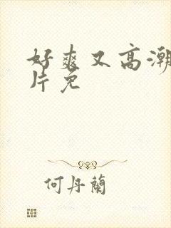 好爽又高潮了毛片免封面