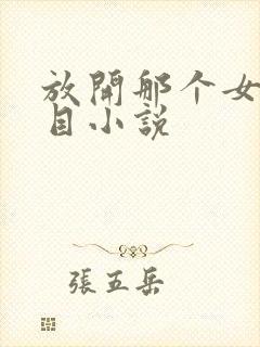 放开那个女巫二目小说封面