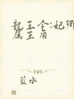 龙王令:妃卿莫属主角封面