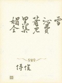 媚黑萧沁雪小说全集免费