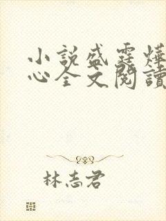 小说盛霆烨初之心全文阅读无弹窗