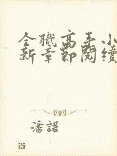 全职高手小说最新章节阅续