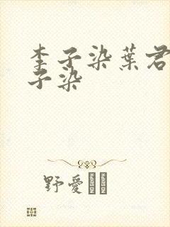 李子染叶君临李子染