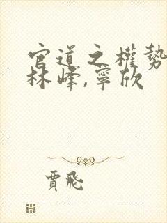 官道之权势滔天林峰,宁欣