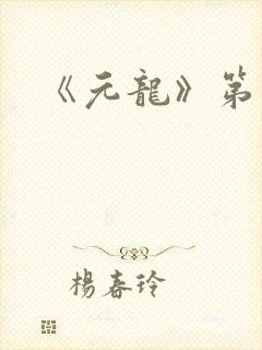 《元龙》第四季