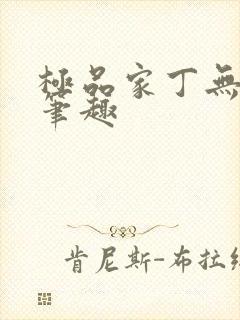 极品家丁无删节笔趣