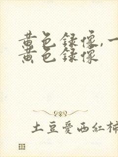 黄色录像,一级黄色录像