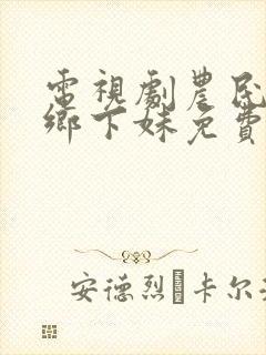 电视剧农民伯伯乡下妹免费播放封面