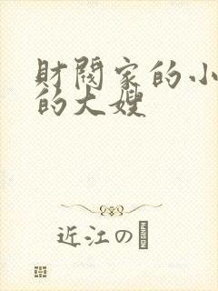 财阀家的小儿子的大嫂封面