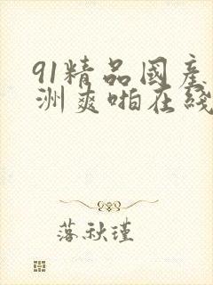 91精品国产亚洲爽啪在线影院