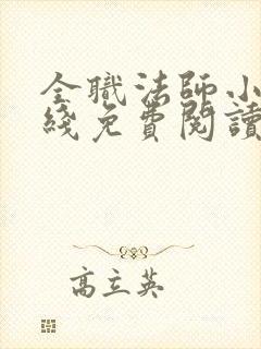 全职法师小说在线免费阅读全文